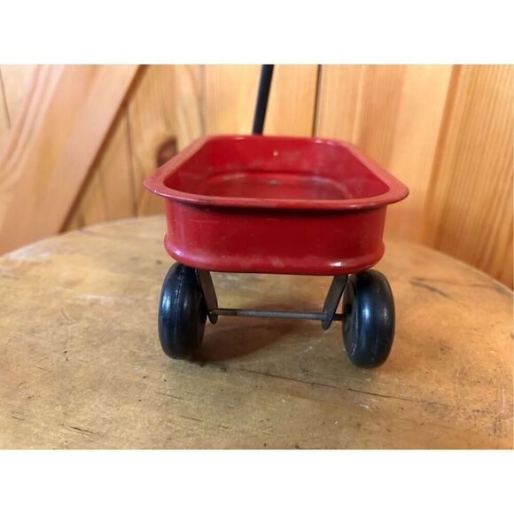 Red Radio Flyer Wagon 6.25” Long (8487) - Picture 2 of 8